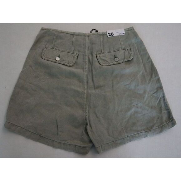 Joe's GC8LLS4111 Women Sz 28 Sea Grass Green The Penelope Hi-Waisted Shorts $148 - Picture 2 of 12